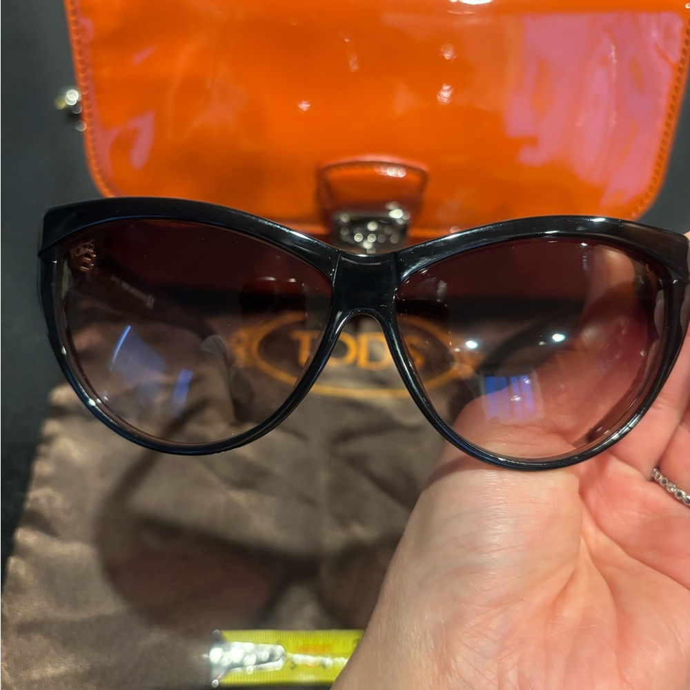 Authentic Tod's Brown Gradient Sunglasses